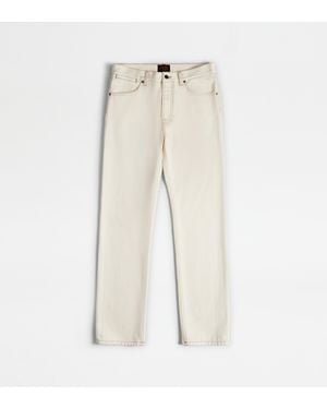 Tod's 5 Pocket Pants - Natural