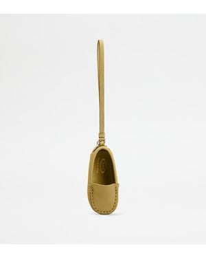Tod's Metal Dots Gommino Charm - Metallic