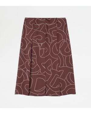 Tod's Skirt - Purple