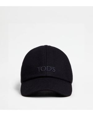 Tod's Cappello Con Visiera - Blu