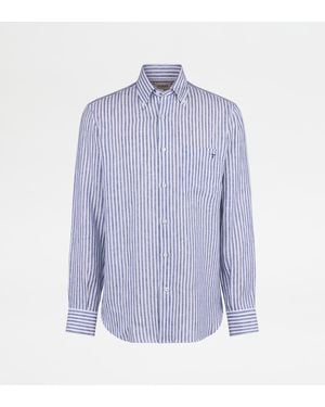 Tod's Button Down Shirt - Blue