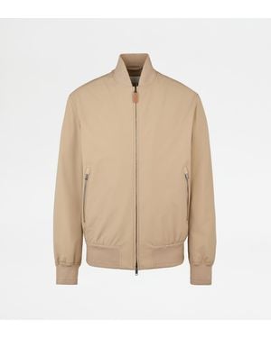 Tod's Bomber Jacket - Natural