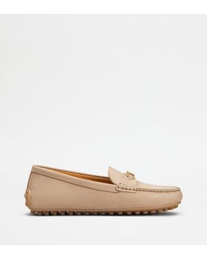 Tod's City Gommino Loafers - Natural