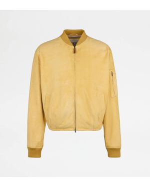 Tod's Bomber Jacket - Yellow