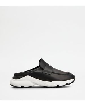 Tod's Sporty Mules - Black
