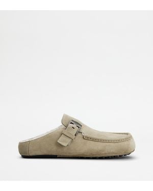 Tod's Mules - White