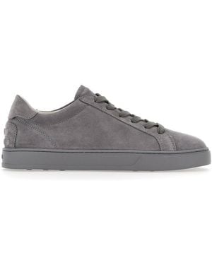 Tod's Leahter Sneakers - Gray