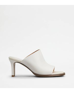 Tod's Mules - White