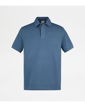 Tod's Polo Shirt - Blue