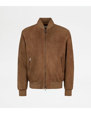 Tod's Bomber - Marrone
