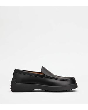 Tod's Slipper Loafers - Black