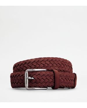 Tod's Belt - Red
