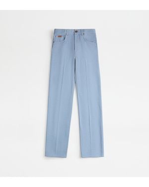 Tod's 5 Pocket Trousers - Blue