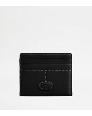 Tod's Credit Card Holder - Black