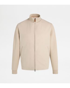 Tod's Bomber Jacket - Natural