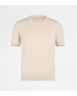 Tod's T-Shirt - Natural