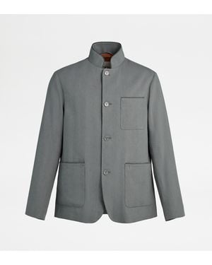 Tod's Castello Jacket - Grey