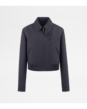 Tod's Bomber Corto - Blu