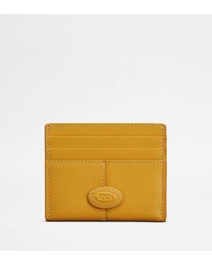 Tod's Card Holder - Yellow