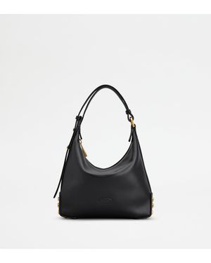 Tod's Metal Dots Mini Bag - Black