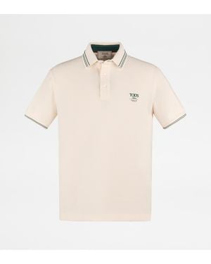Tod's Polo Shirt - Natural