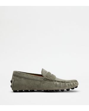 Tod's Gommino Bubble Loafers - Green