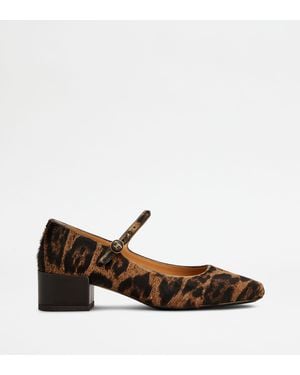 Tod's Mary Jane - Marrone