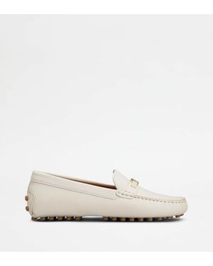 Tod's Gommino Loafers - White