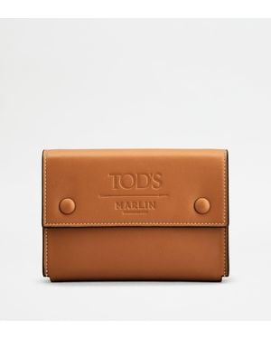 Tod's Playing Cards With Case - Orange
