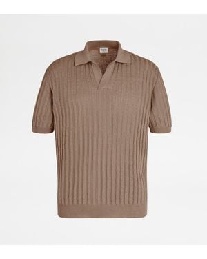Tod's Polo Shirt - Brown