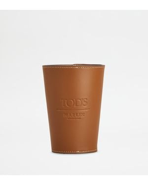 Tod's Glass Holder - Brown