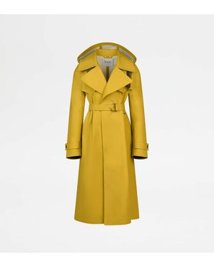 Tod's Trench Coat - Yellow