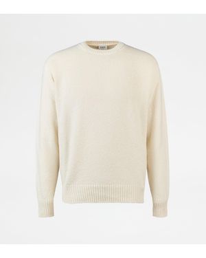 Tod's Pull Girocollo - Neutro