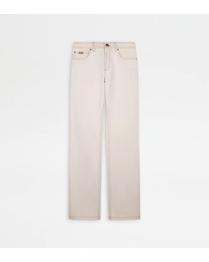 Tod's 5 Pocket Jeans - White