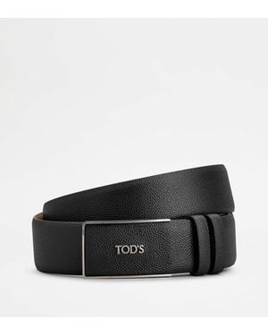 Tod's Gürtel Aus Leder, 110 - Schwarz