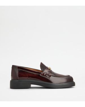 Tod's Loafers Aus Leder - Braun