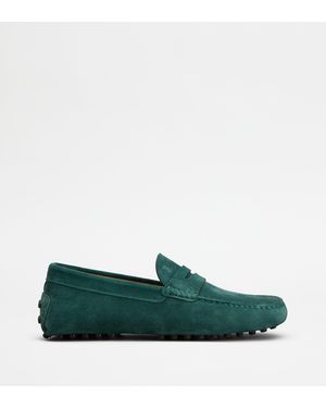 Tod's Gommino Loafers - Green