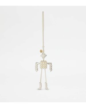 Tod's Robot Charm - White
