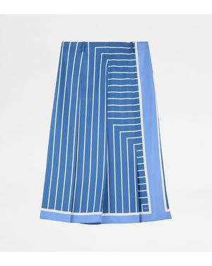 Tod's Midi Skirt - Blue