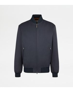 Tod's Brera Bomber Jacket - Blue