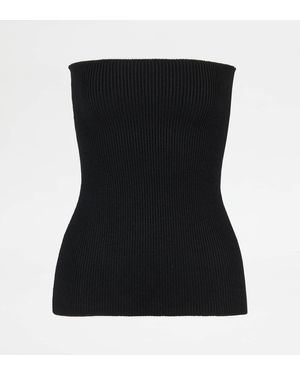 Tod's Top Aus Wolle - Schwarz