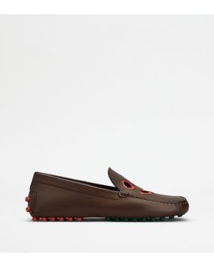Tod's Mocassino Gommino - Marrone