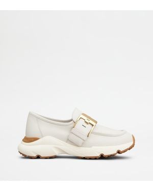Tod's Sporty Mules - White