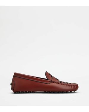 Tod's Gommino Loafers - Red