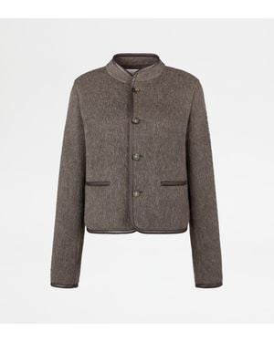 Tod's Short Jacket - Grey