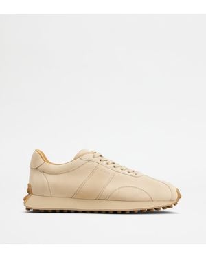 Tod's T Vintage Trainers - Natural