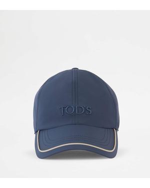Tod's Cappello Con Visiera - Blu