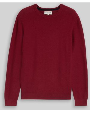 Tom Tailor Strickpullover aus Baumwolle - Rot
