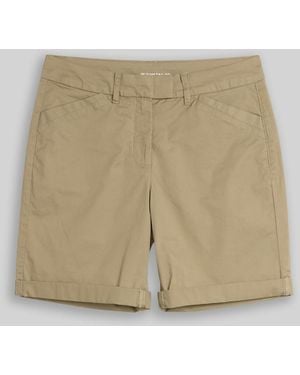 Tom Tailor Chino Bermuda Shorts - Natur