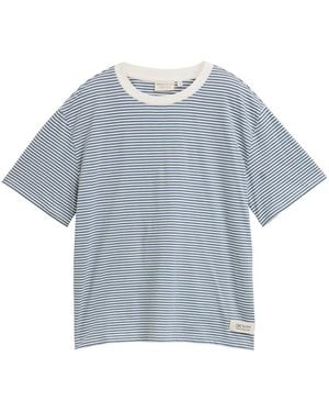 Tom Tailor DENIM Boxy Fit T-Shirt - Blau